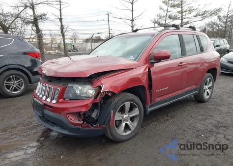 2016 Jeep Compass High Altitude Edition из США, поврежденный, VIN 1C4NJDEB8GD545869